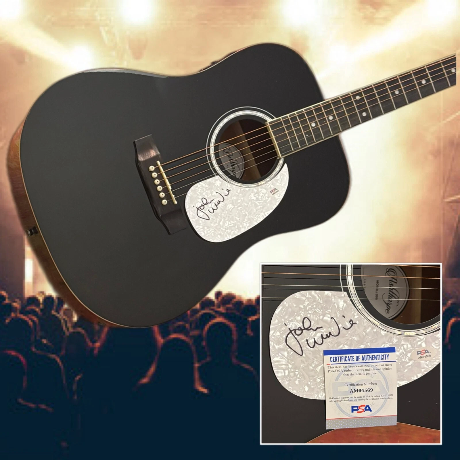 PSA Fleetwood Mac Band Bassist  * JOHN McVIE * Signed 41