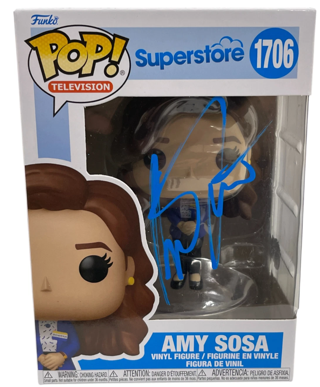 America Ferrera Signed Amy Sosa Funko Superstore Authentic Autograph Beckett