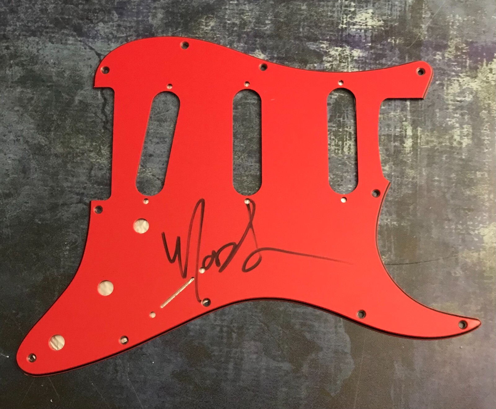 GFA Internet Killed the Rockstar * MOD SUN * Signed Electric Pickguard PROOF COA