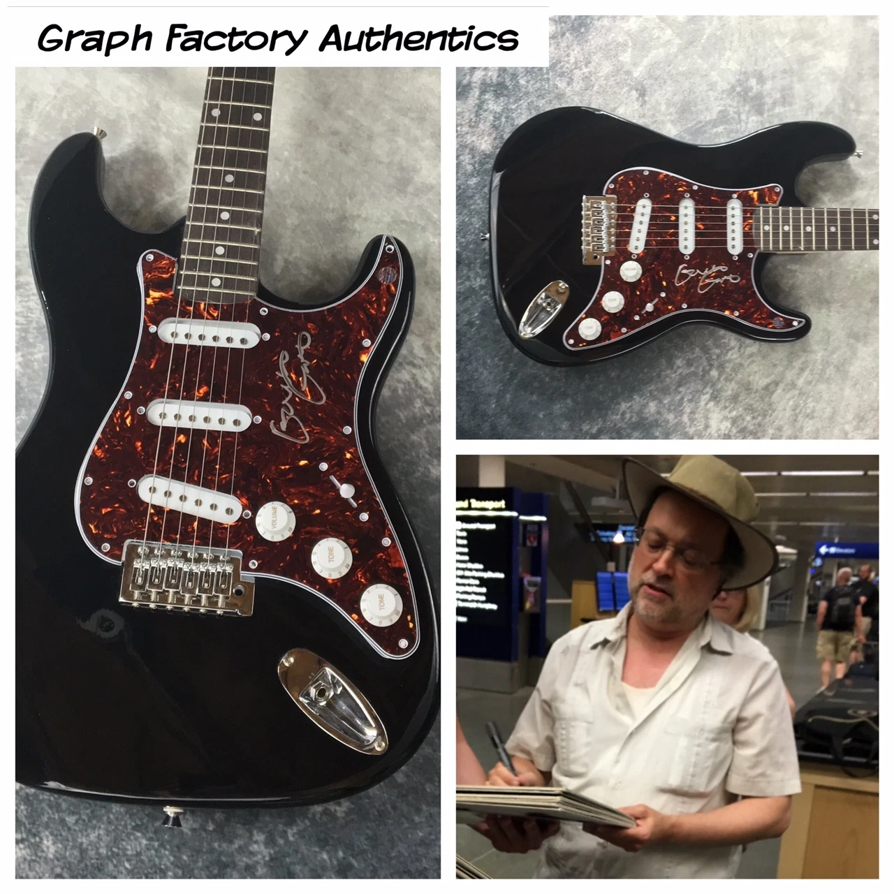 GFA Violent Femmes Frontman * GORDON GANO * Signed Electric Guitar PROOF COA