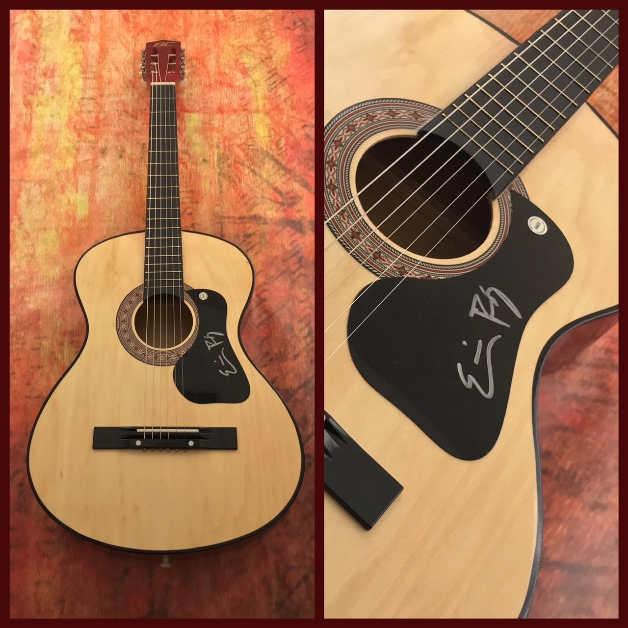 GFA Friday Night Country * ERIC PASLAY * Signed Autographed Acoustic Guitar COA