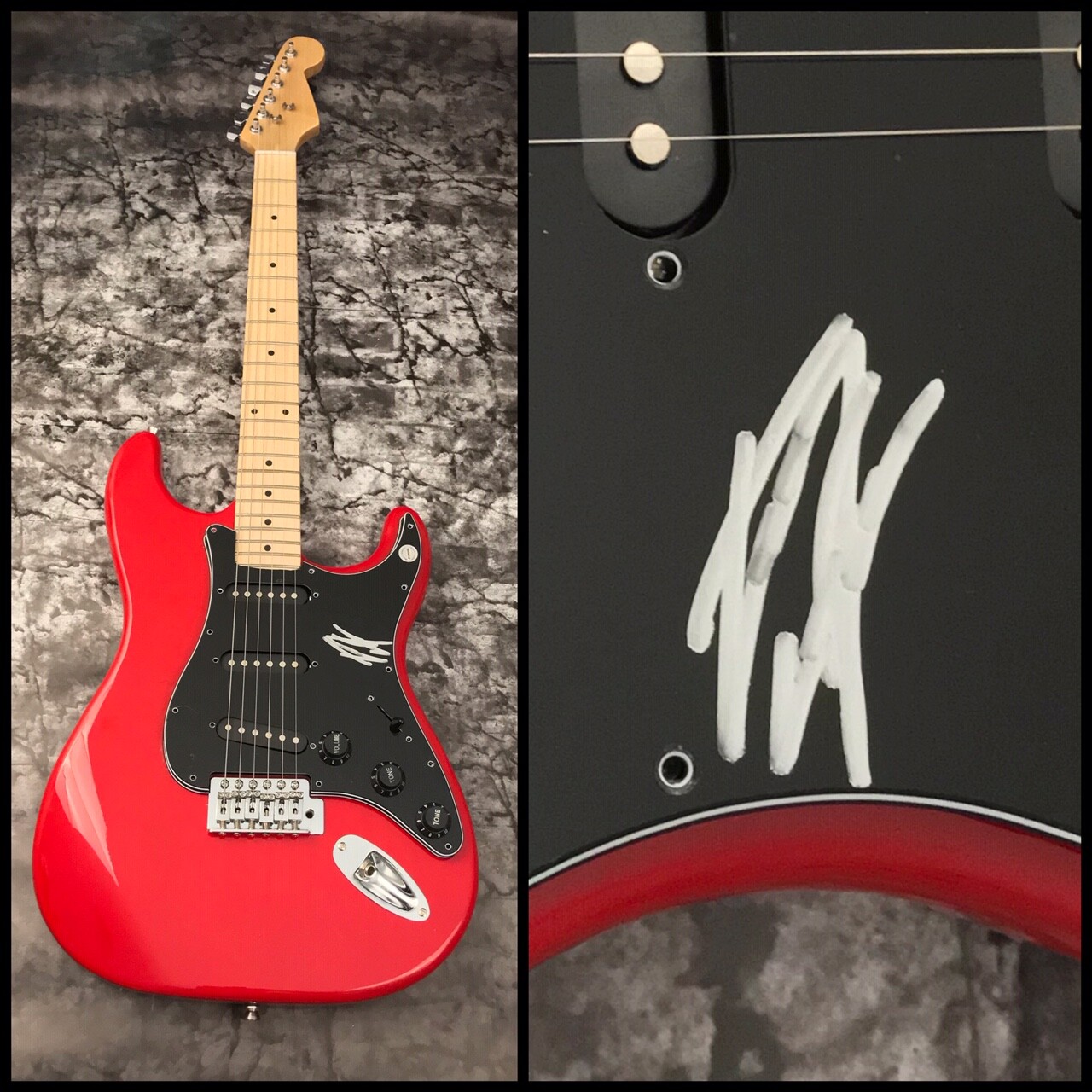 GFA Static-X Asesino * TONY CAMPOS * Signed Autographed Electric Guitar T3 COA