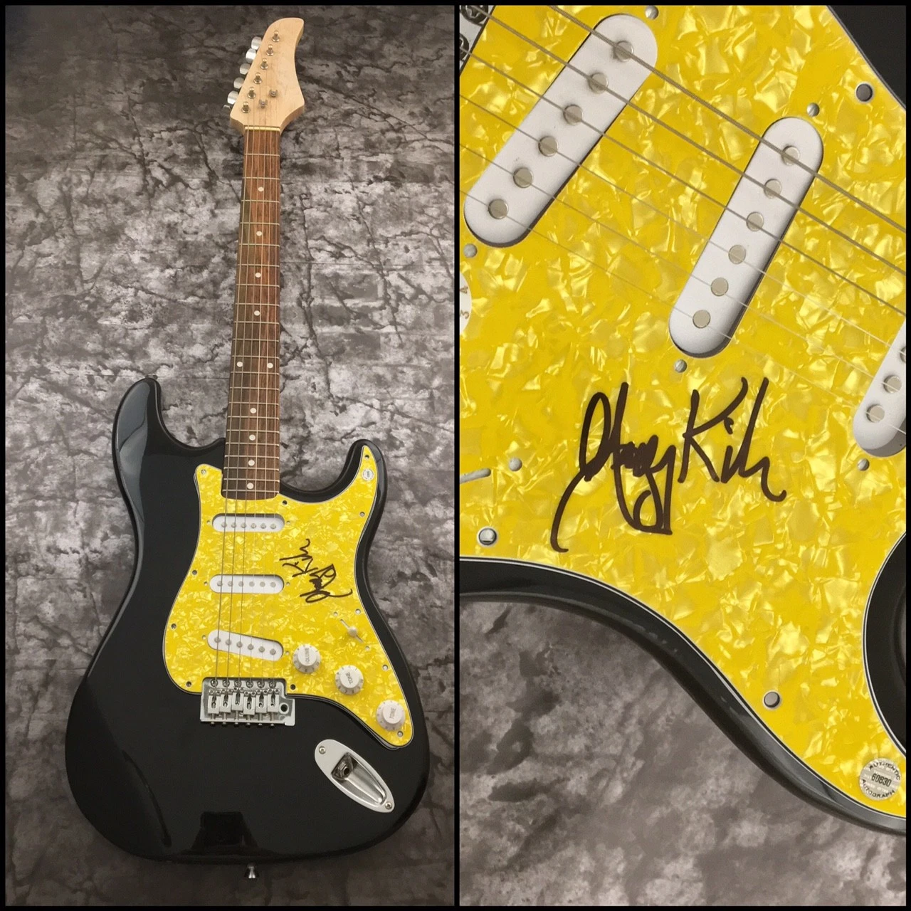 GFA Band Singer & Guitarist * GREG KIHN* Signed Autograph Electric Guitar COA