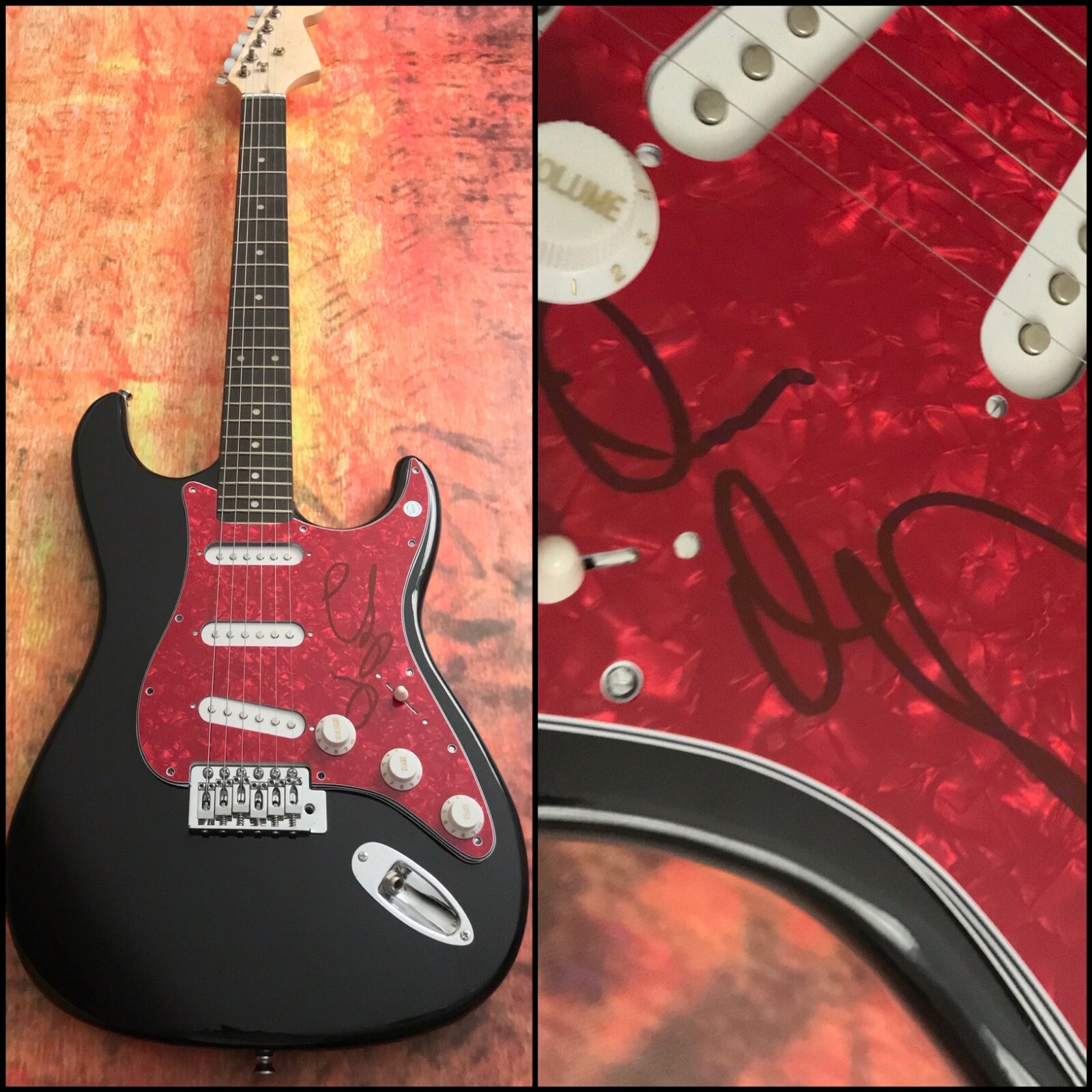 GFA Styx Band Come Sail Away * DENNIS DeYOUNG * Signed Electric Guitar COA