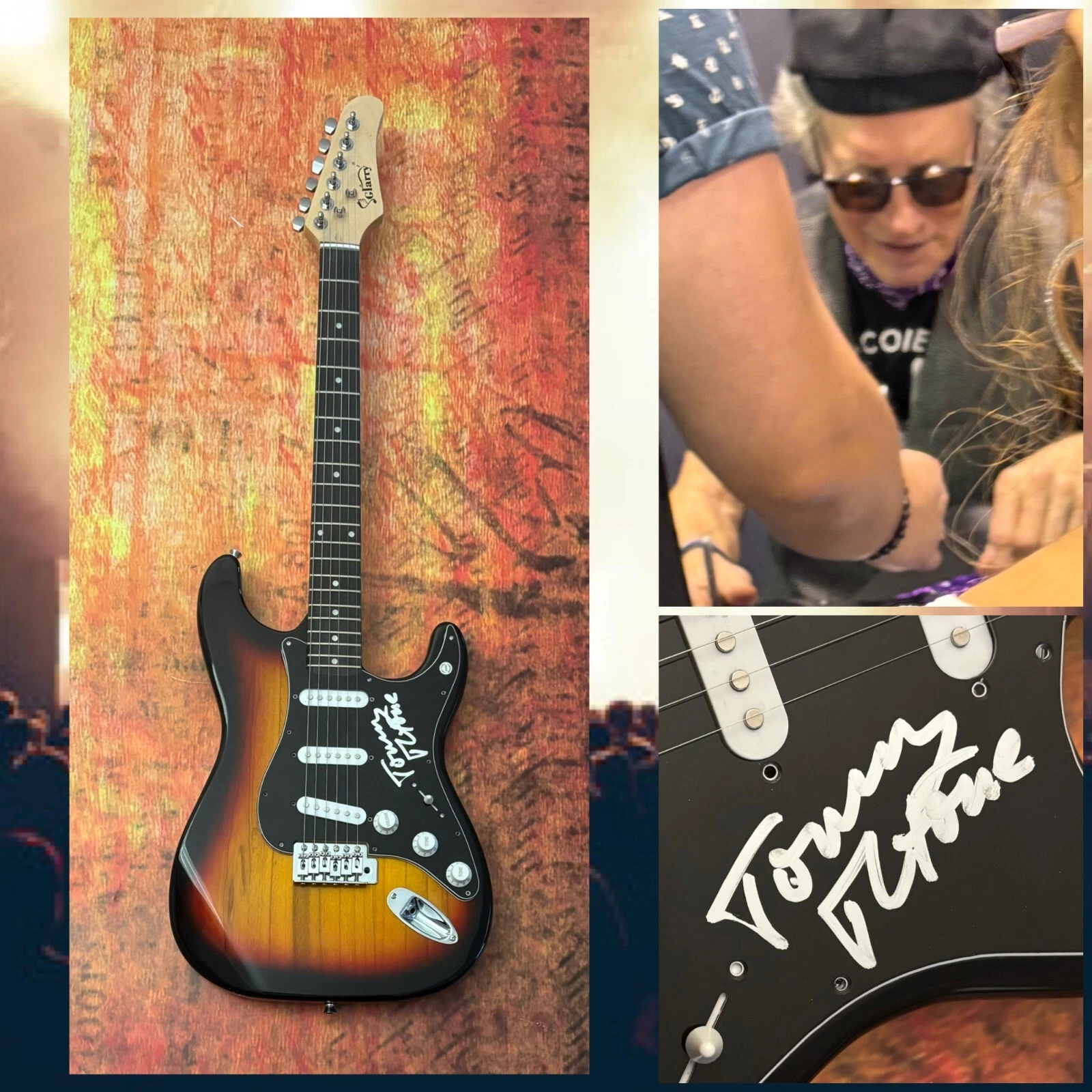 GFA 867-5309/Jenny Star  * TOMMY TUTONE *  Signed Electric Guitar PROOF COA