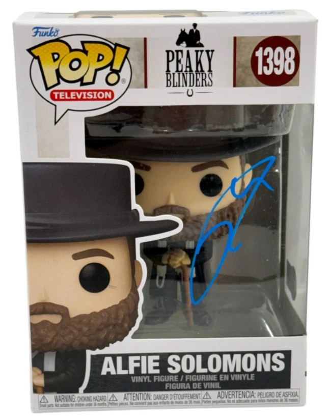 Tom Hardy Signed Alfie Solomons Funko Peaky Blinders Authentic Autograph Beckett