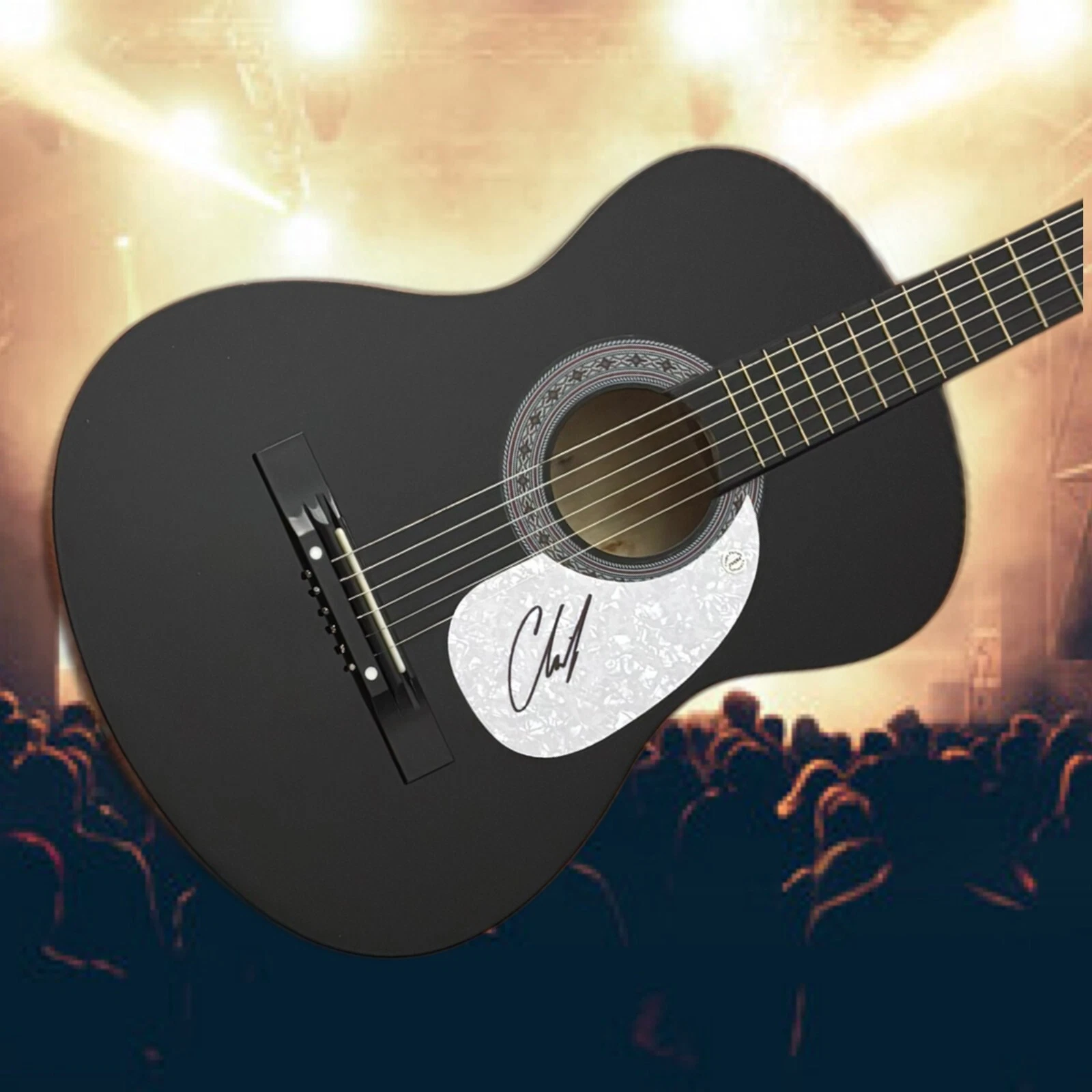 GFA Buy Me a Boat Country Star  * CHRIS JANSON *  Signed Acoustic Guitar COA