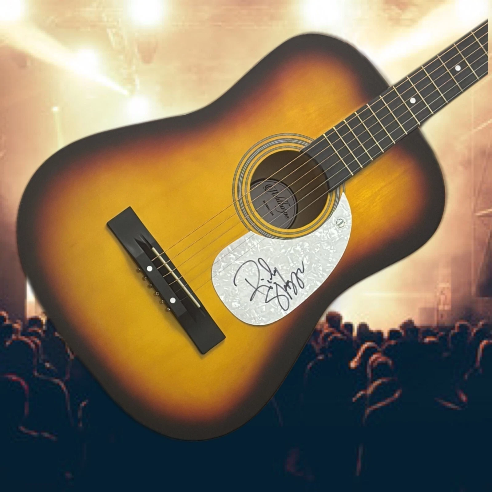 GFA Honoring Fathers of Bluegrass * RICKY SKAGGS * Signed Acoustic Guitar COA