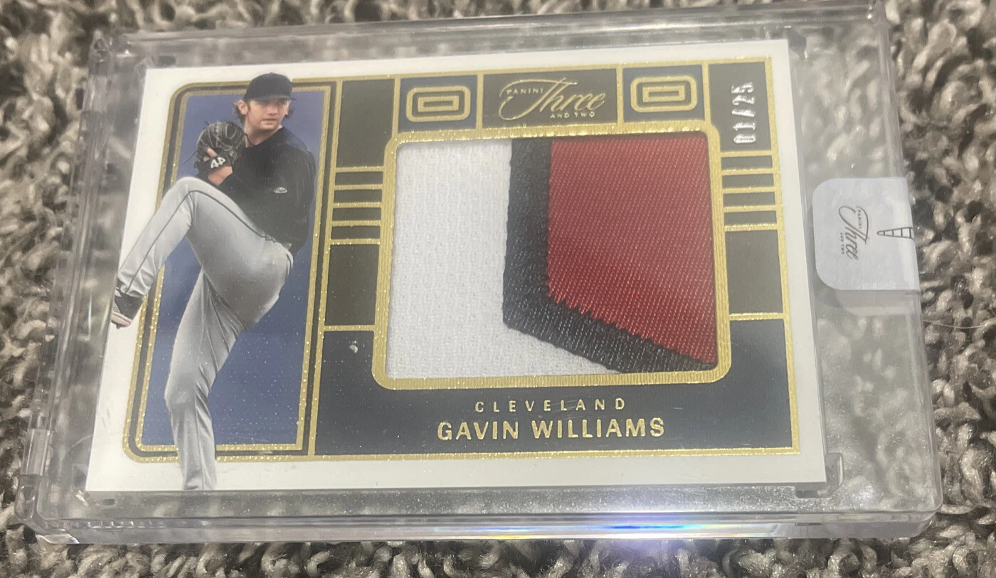 2023 Panini Three And Two Gavin Williams Jumbo Patch /25