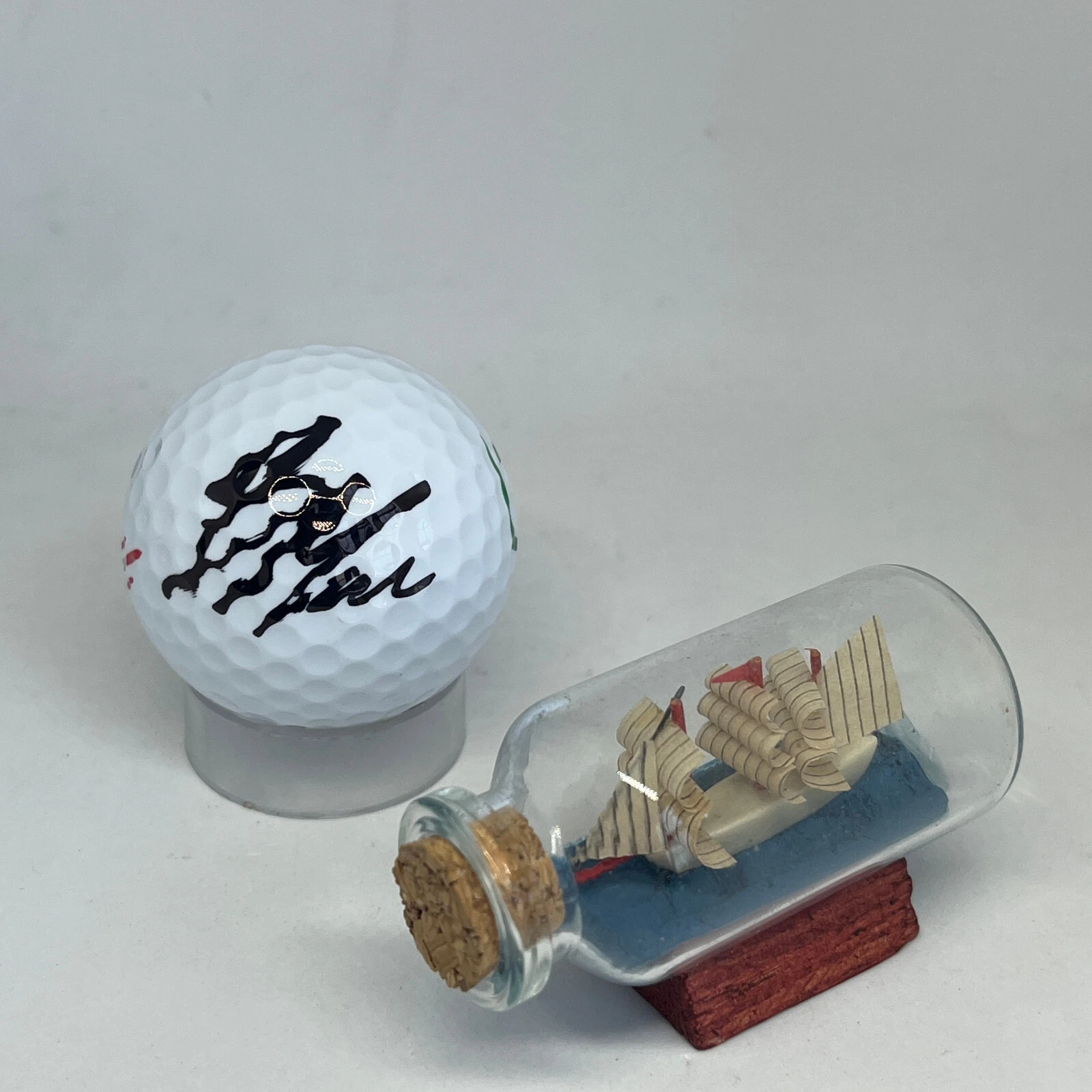 Robert MacIntyre signed Waste Management Logo Golf Ball JSA COA PGA Auto A3585