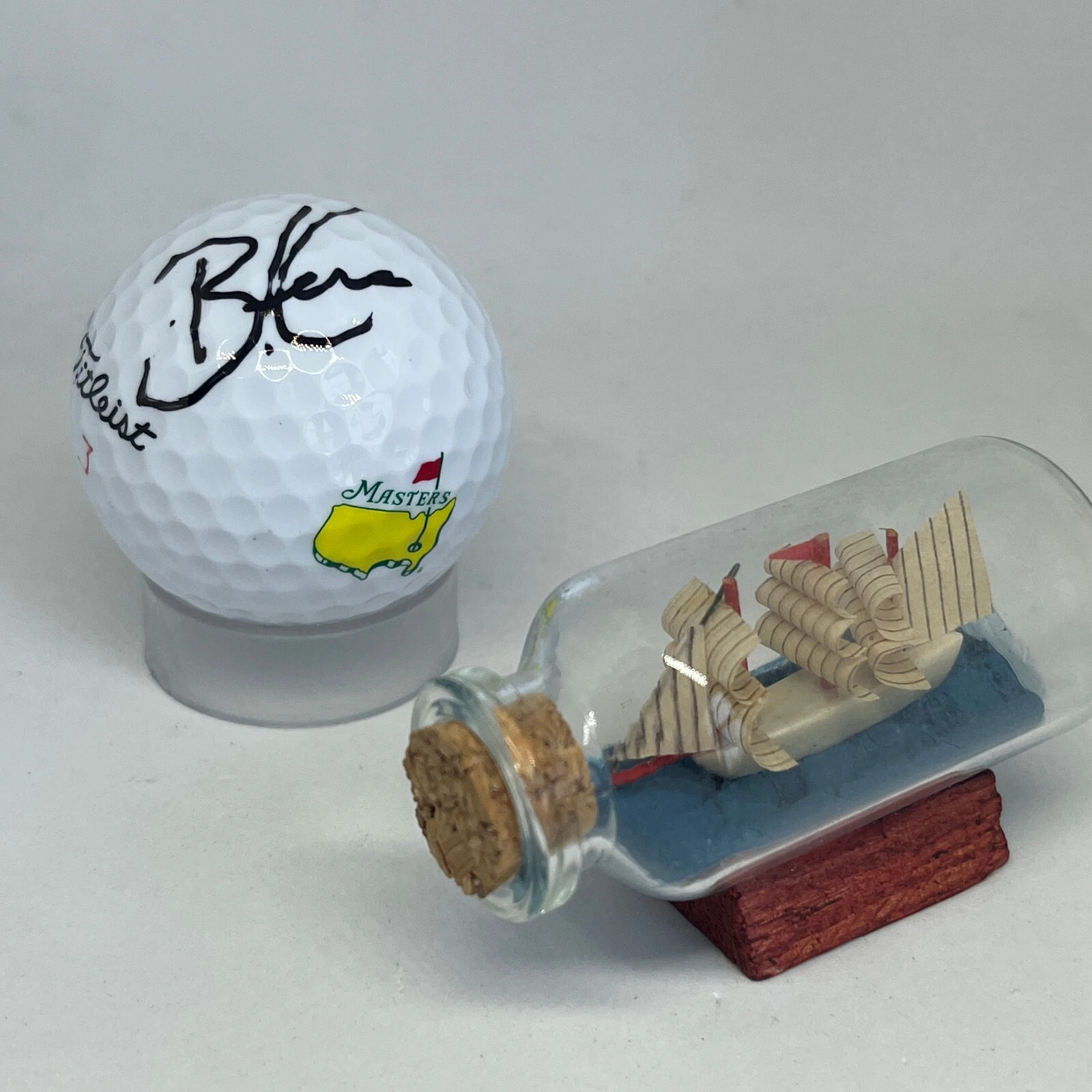 Brian Harman signed Masters Logo Golf Ball JSA COA PGA Auto A3607