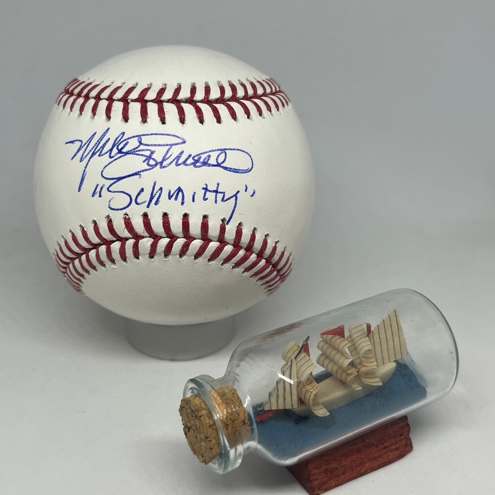 Mike Schmidt signed Rawlings OML Baseball JSA Inscribed 