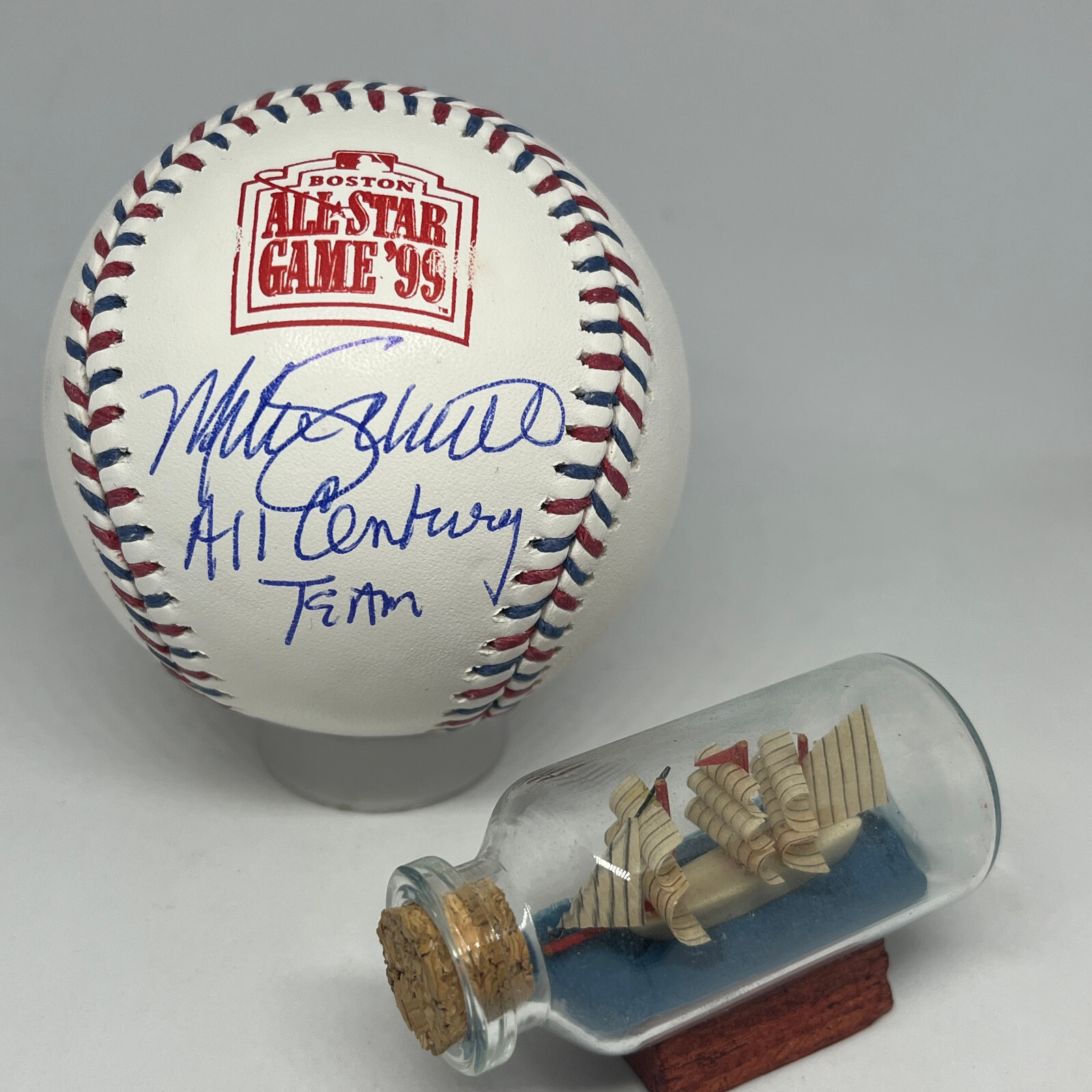 Mike Schmidt signed Rawlings 1999 All Star Logo Baseball JSA Rare Auto HOF A3641