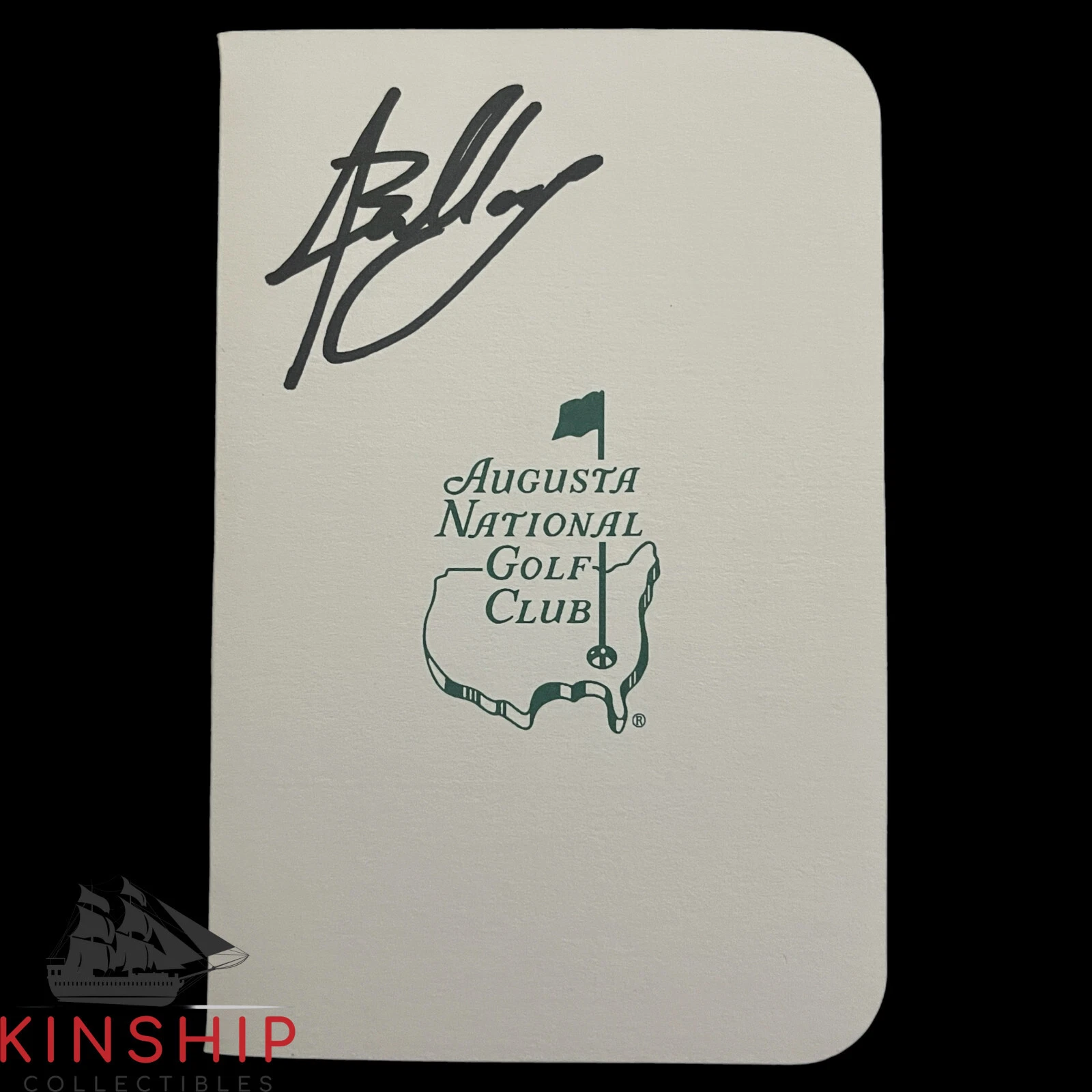 Jose Luis Ballester signed Masters Scorecard JSA COA Augusta PGA Golf Auto Z2044