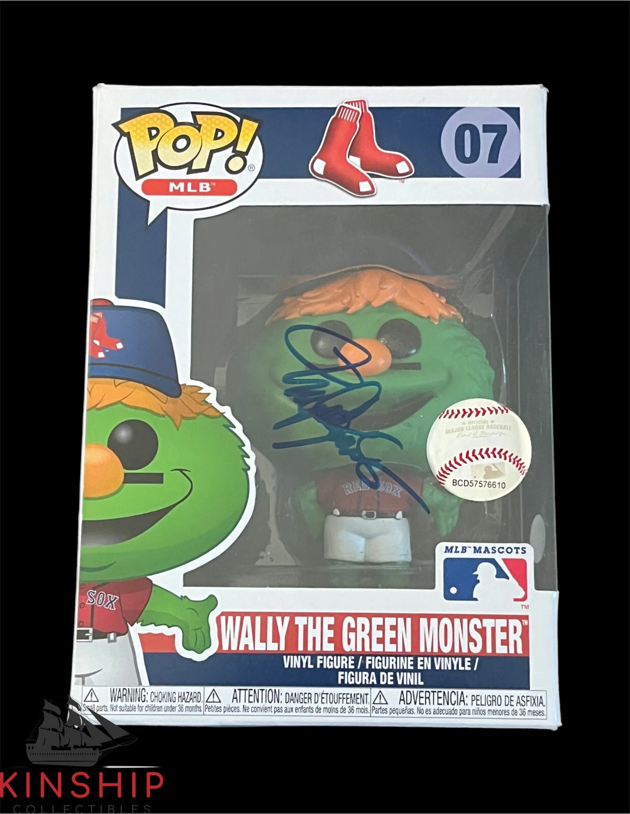 Roger Clemens signed Funko Pop Toy PSA DNA COA Baseball Red Sox Auto Z1525