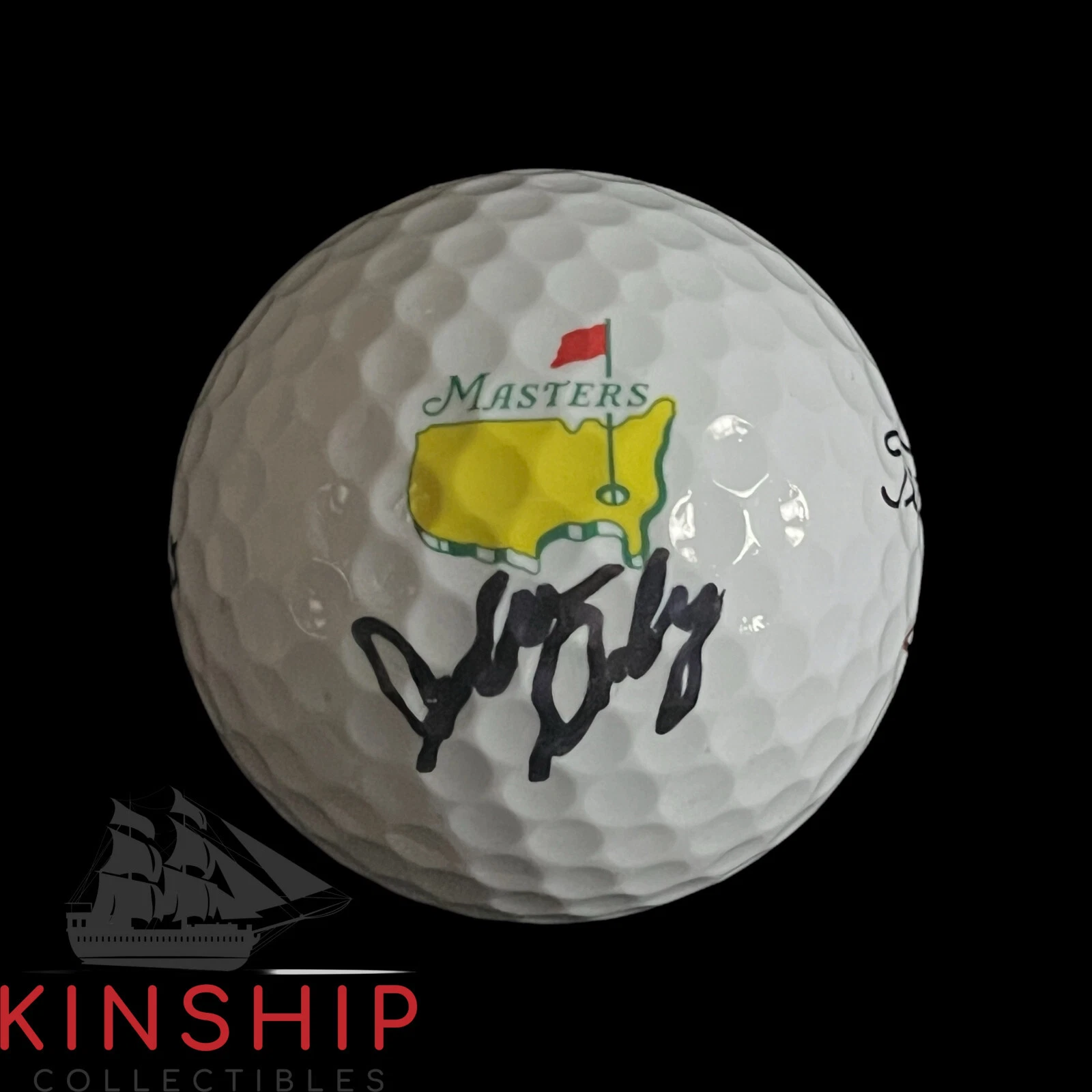 John Daly signed Masters Logo Golf Ball JSA COA Rare PGA British Open Auto A3689