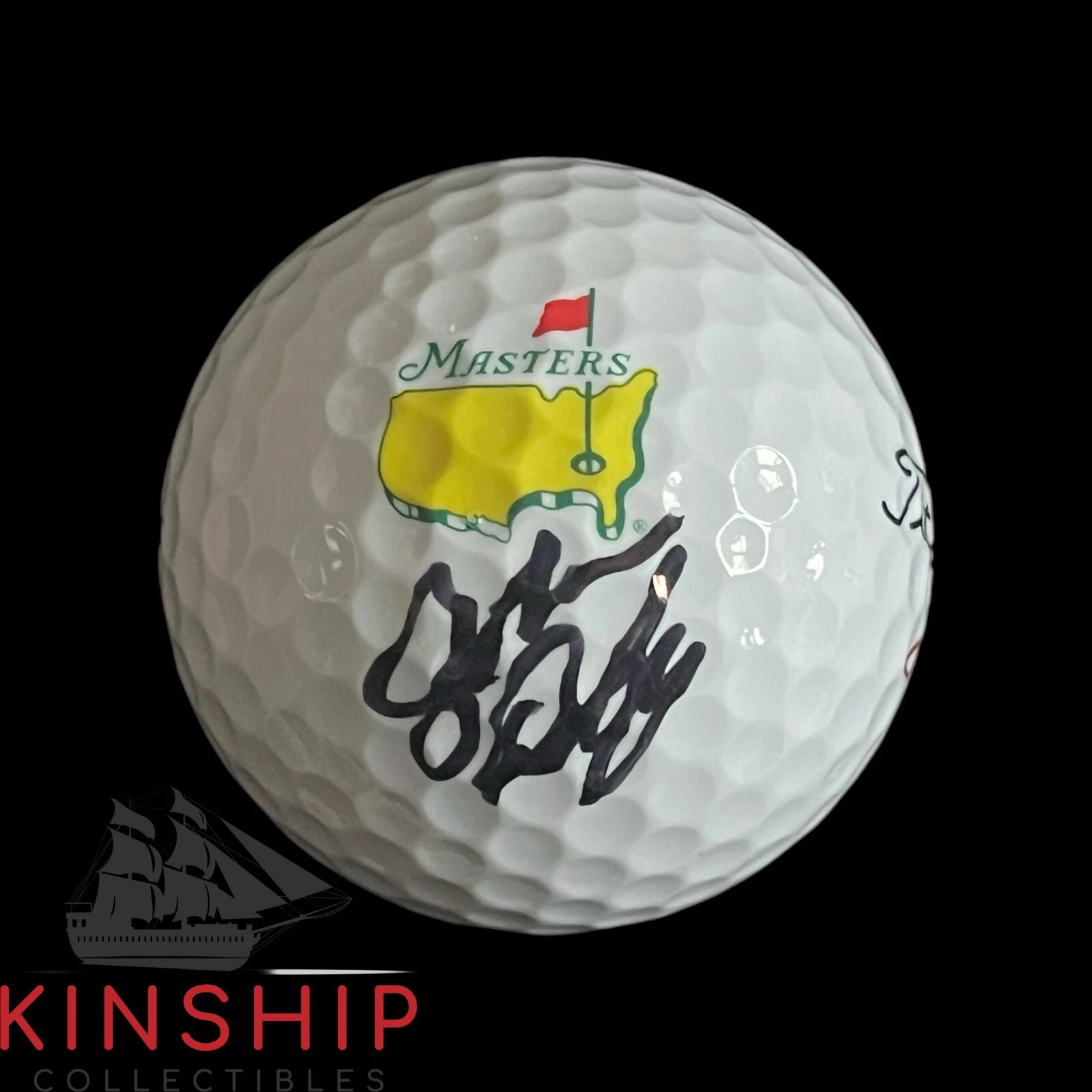 John Daly signed Masters Logo Golf Ball JSA COA Rare PGA British Open Auto A3690