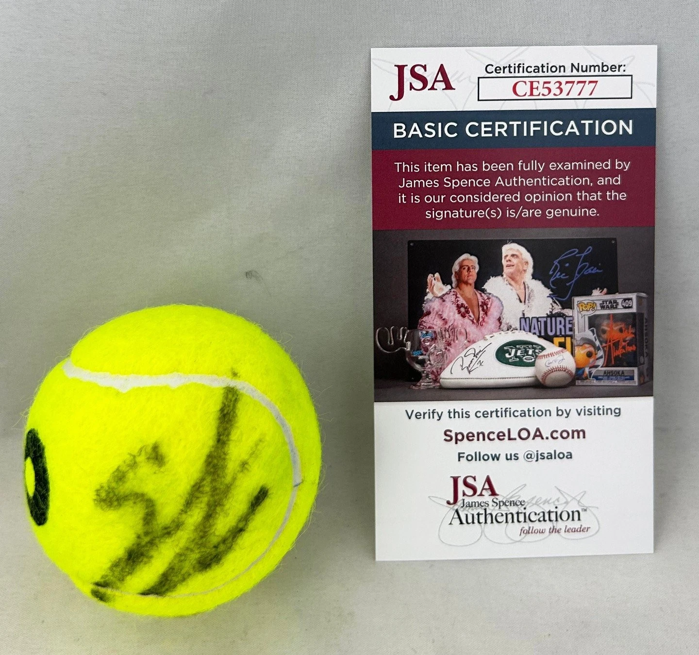 Aryna Sabalenka Signed Tennis Ball Australian Open JSA 4 COA