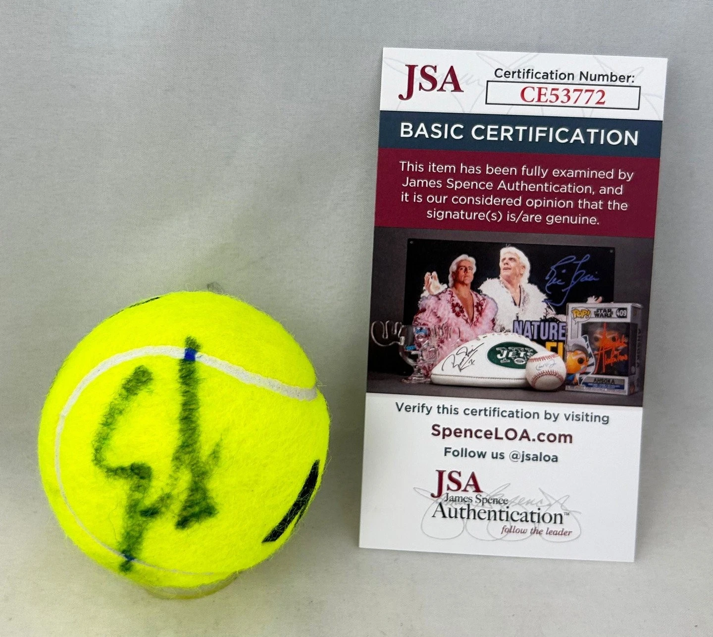 Aryna Sabalenka Signed Tennis Ball Australian Open JSA 1 COA