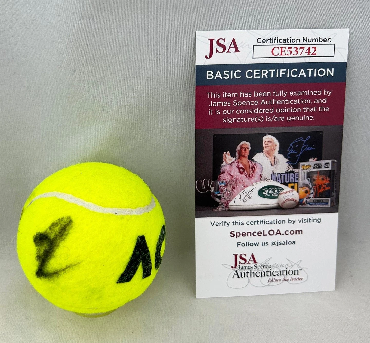 Sofia Kenin Signed Tennis Ball Australian Open JSA COA