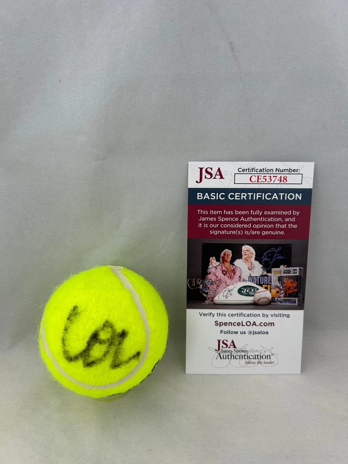 Coco Gauff Signed Tennis Ball JSA 1 COA