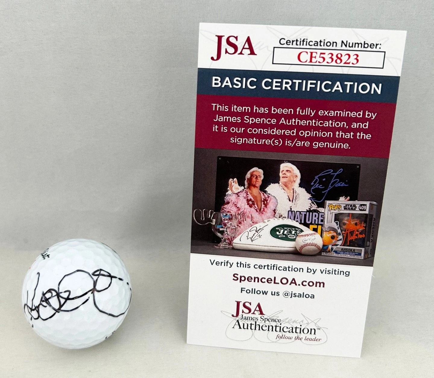 Rory McIlroy Signed Masters Golf Ball JSA 1 COA