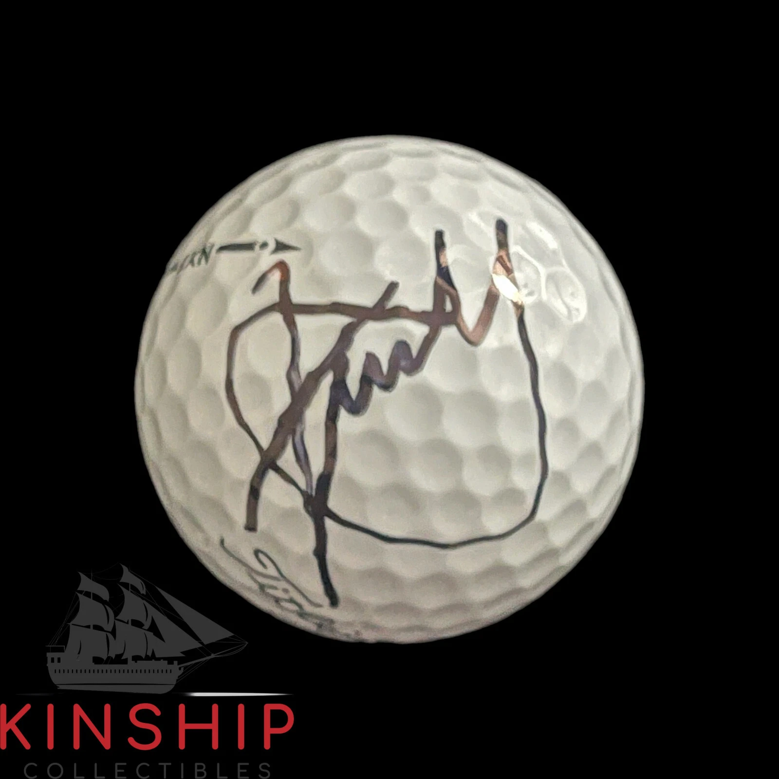 Xander Schauffele signed Masters Logo Golf Ball JSA COA British Open Auto A3698