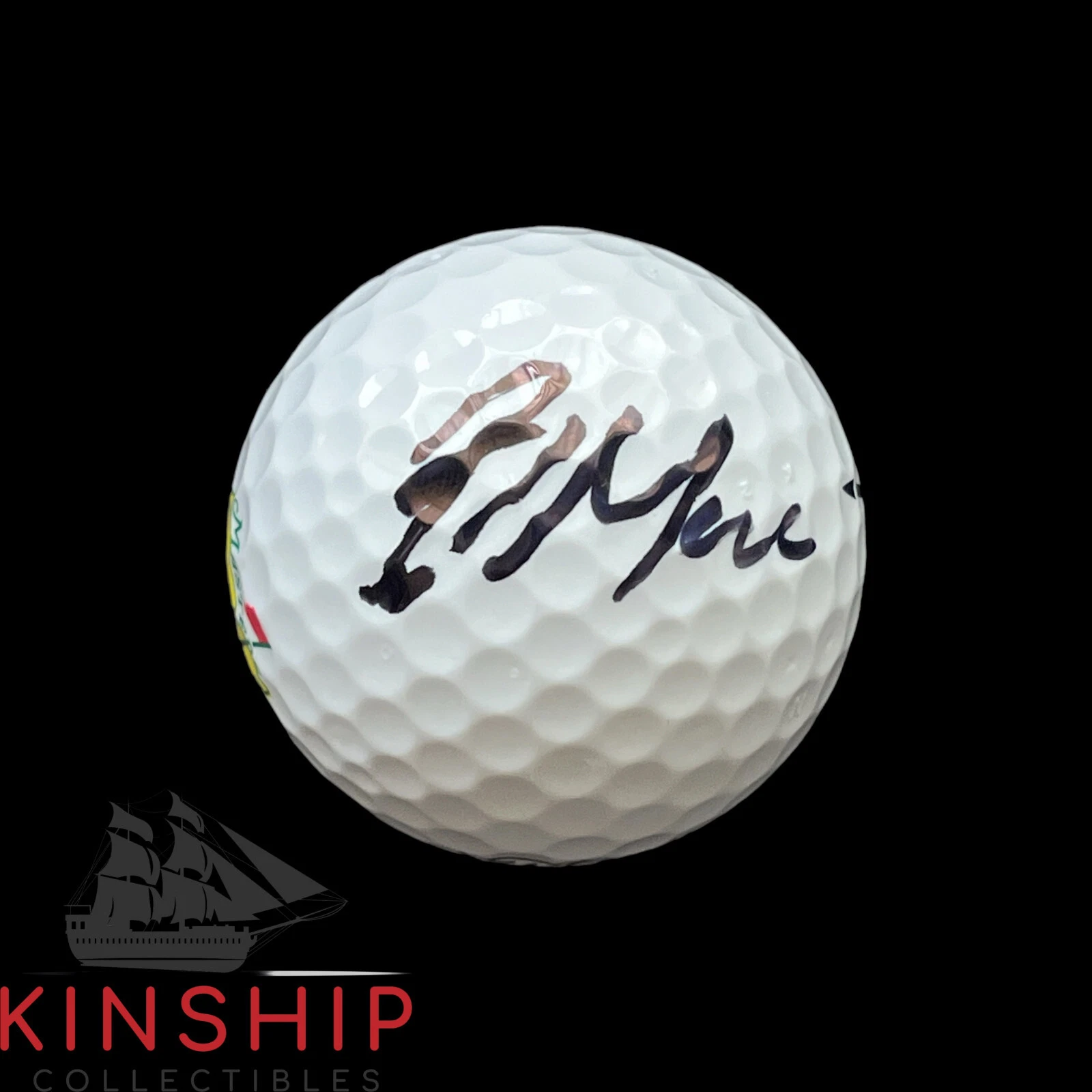 Robert MacIntyre signed Masters Logo Golf Ball JSA COA PGA Star Auto A3711