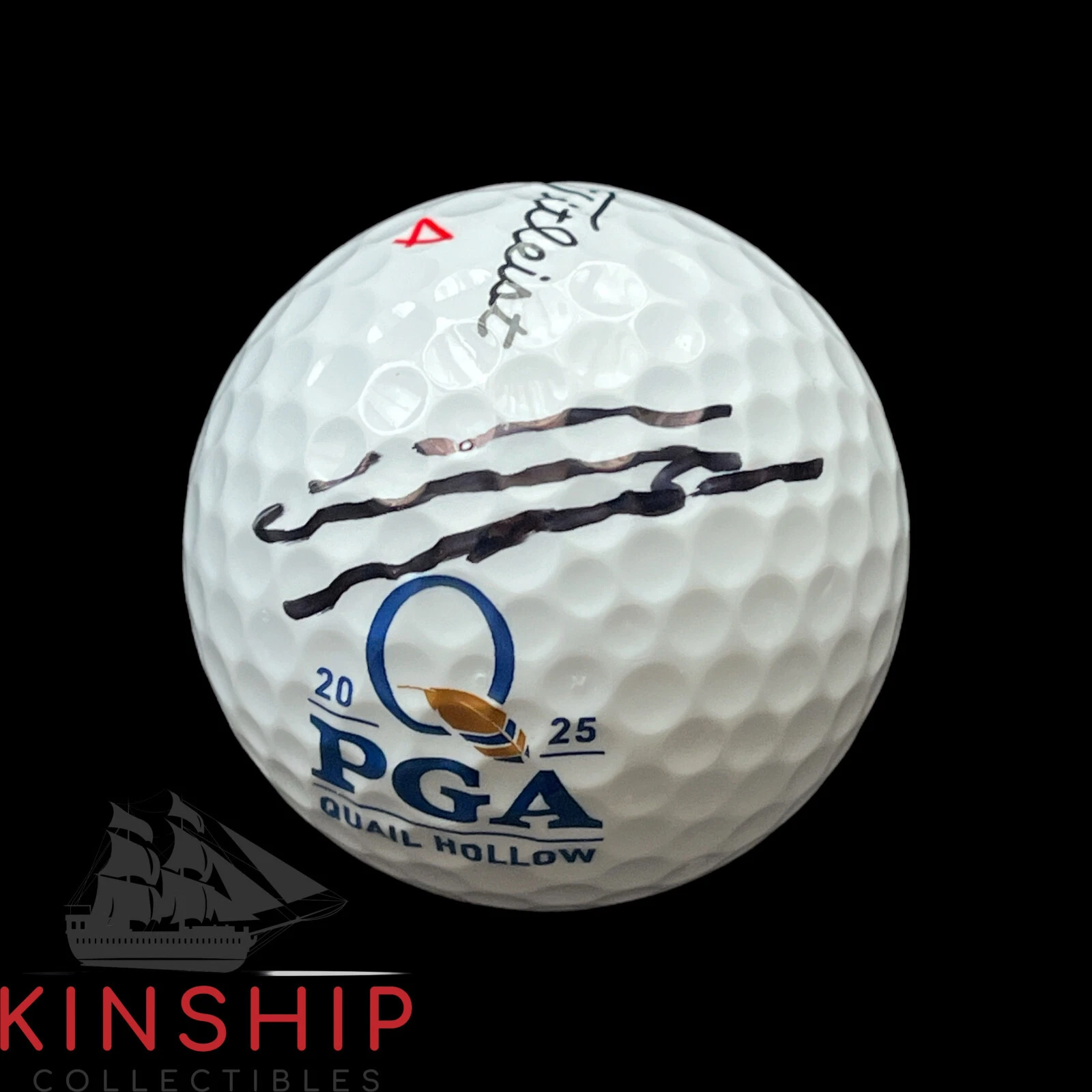 Sungjae Im signed 2025 PGA Championship Golf Ball JSA COA PGA Masters Auto 3706