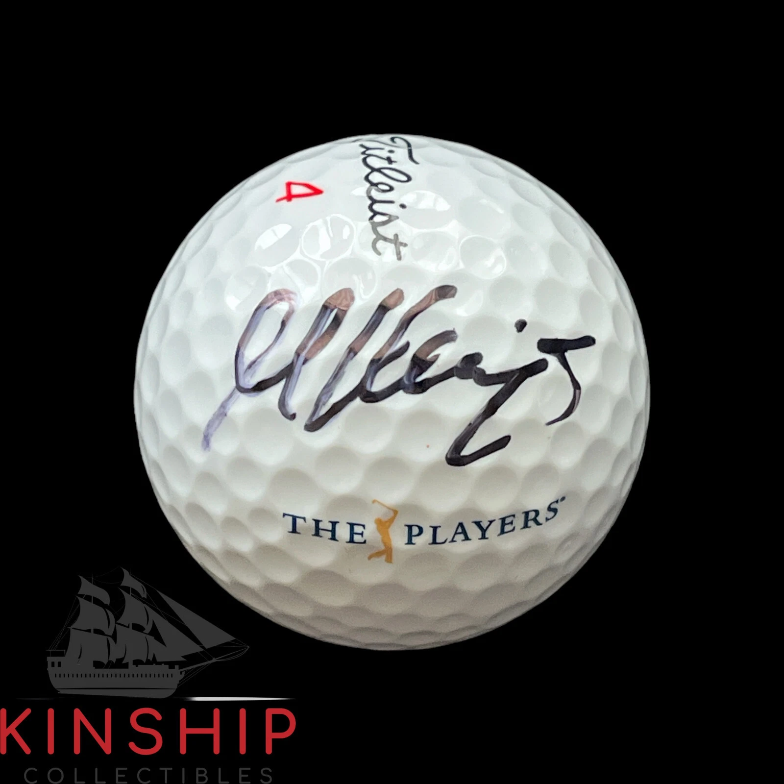 Martin Kaymer signed Players Championship Golf Ball JSA COA Auto 3708