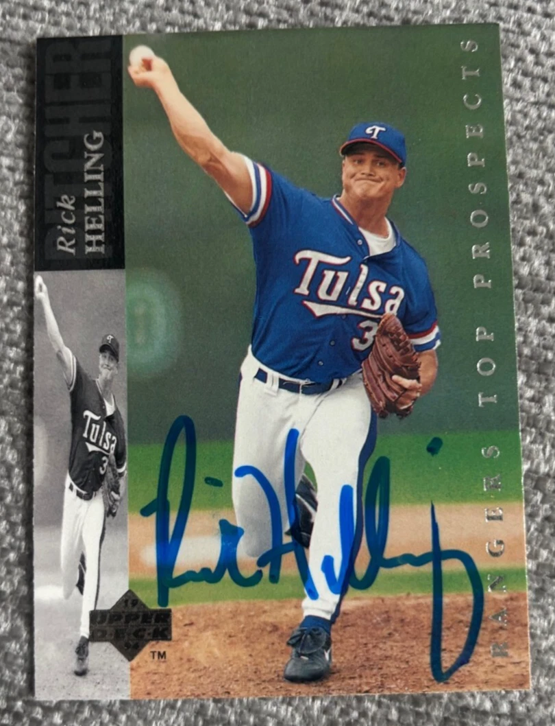 1994 Upper Deck Minors Rick Helling #240 Tulsa Drillers SIGNED AUTOGEPHED CARD