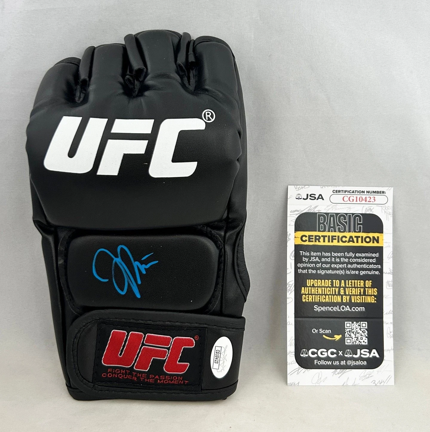 Julianna Pena Signed UFC Glove JSA COA
