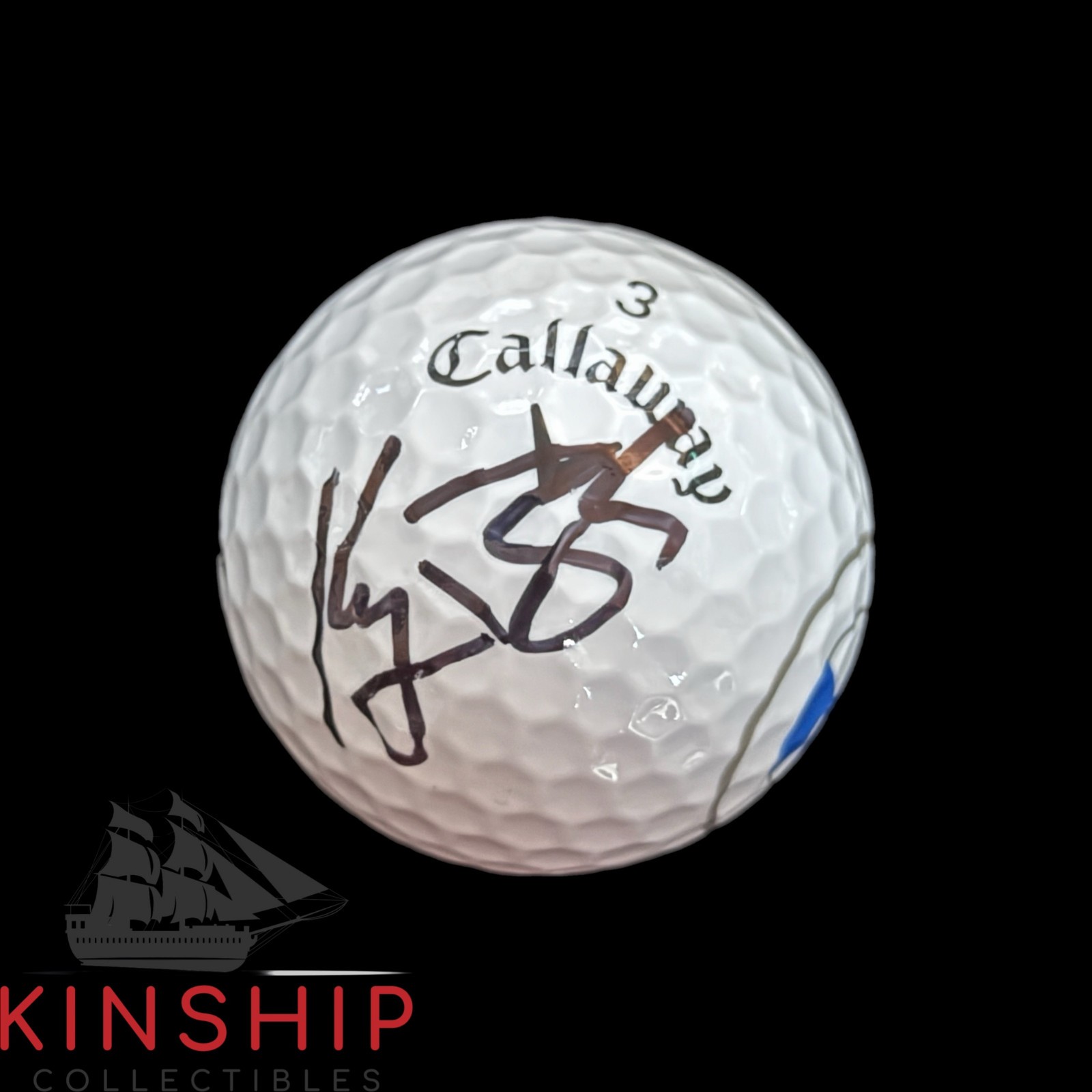 Keegan Bradley signed BMW Championship Logo Golf Ball JSA COA Ryder Cup A3975