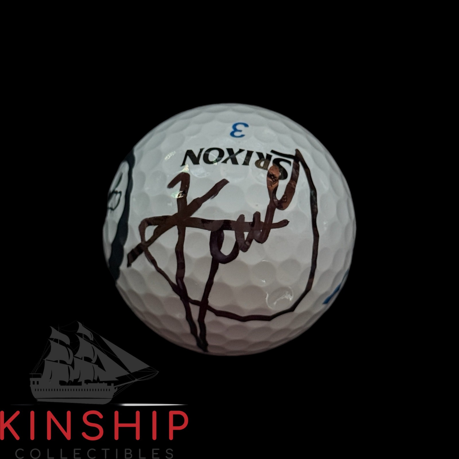 Xander Schauffele signed British Open Logo Golf Ball JSA COA PGA Auto A3976