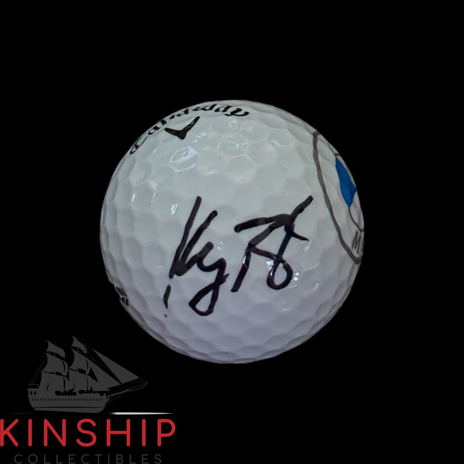 Keegan Bradley signed BMW Championship Logo Golf Ball JSA COA Ryder Cup A3993
