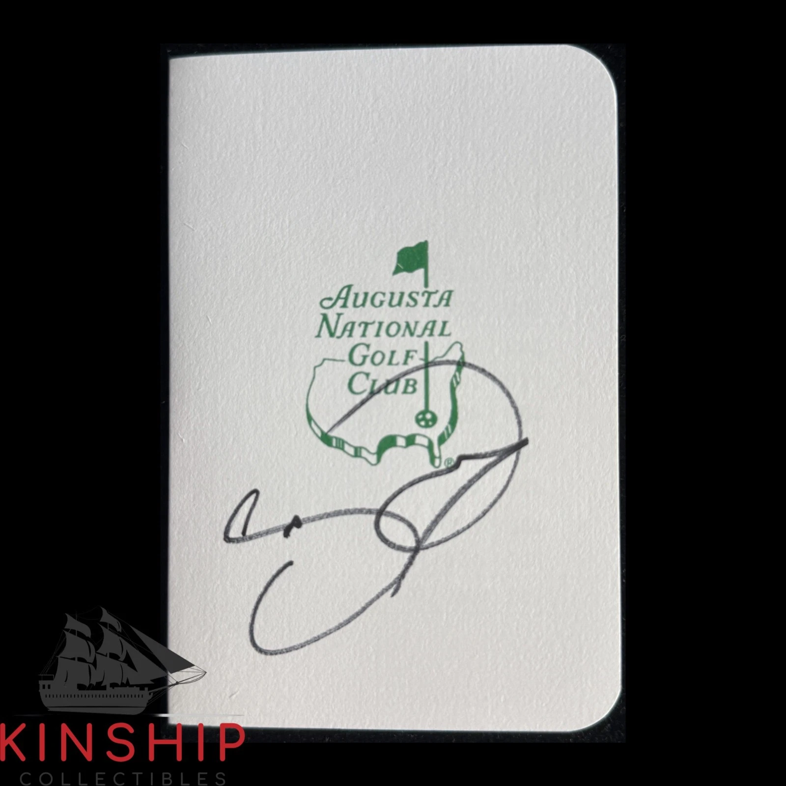 Jason Day signed Masters Scorecard JSA COA Augusta PGA Golf Auto Z2288
