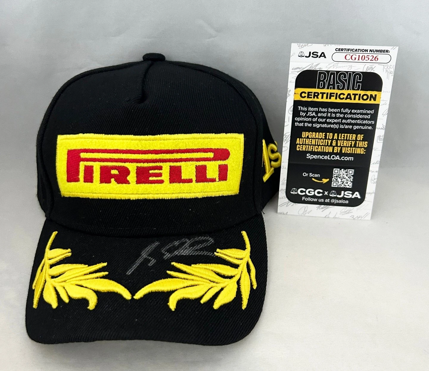 Mick Schumacher Signed Hat Mercedes Pirelli F1 Formula 1 JSA COA