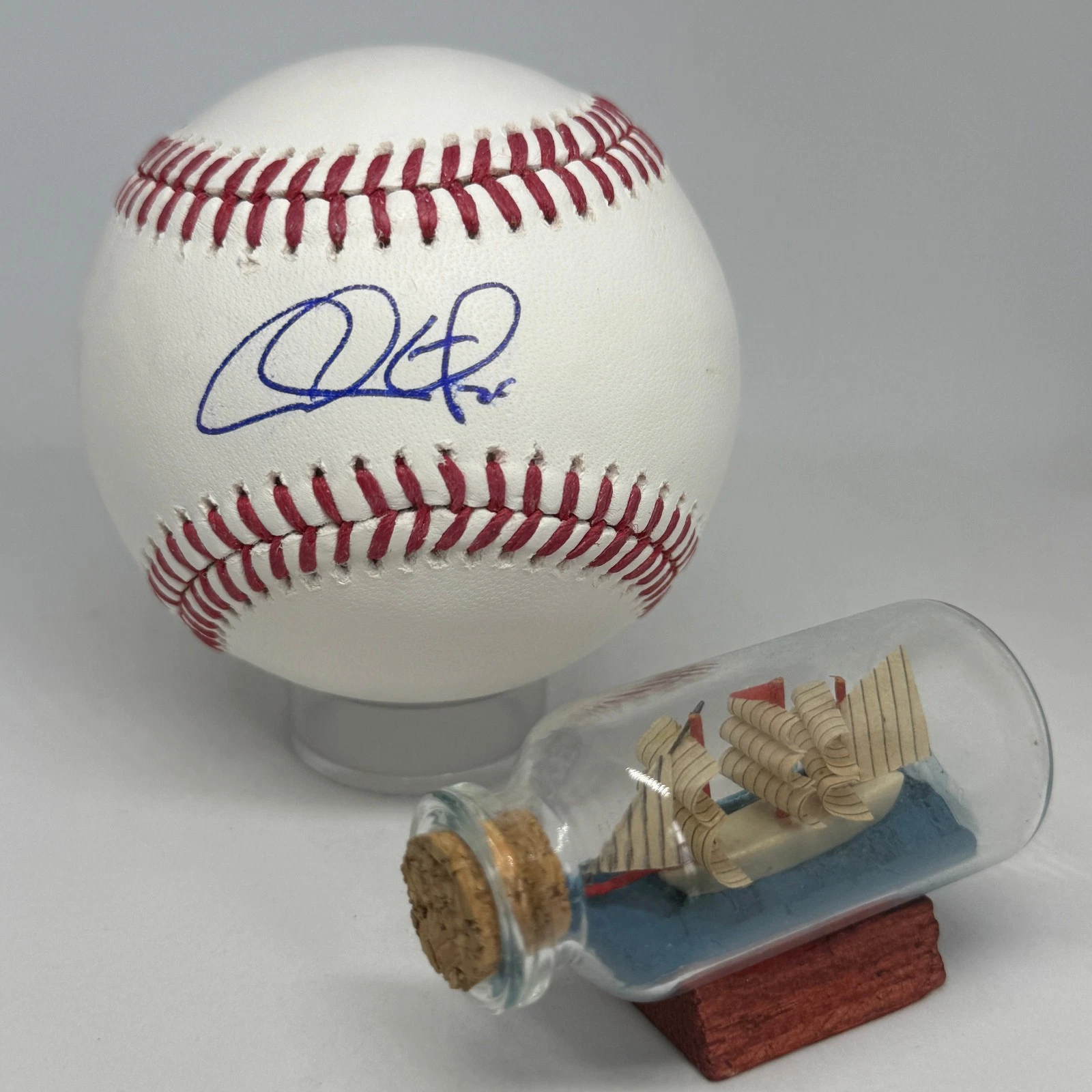 Chase Utley signed Rawlings OML Baseball JSA COA Phillies Auto All Star A4016