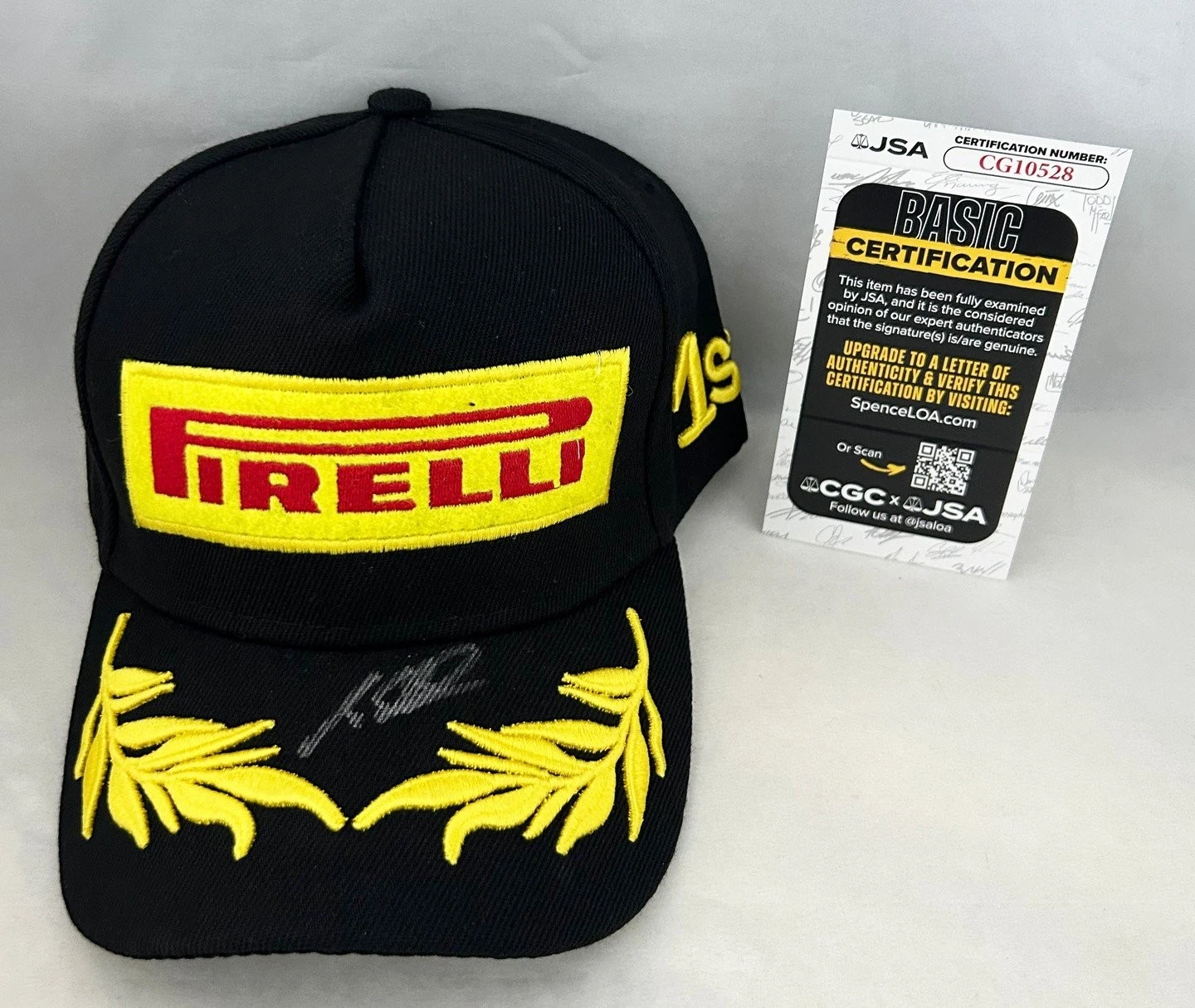 Mick Schumacher Signed Hat Mercedes Pirelli F1 Formula 1 JSA 2 COA