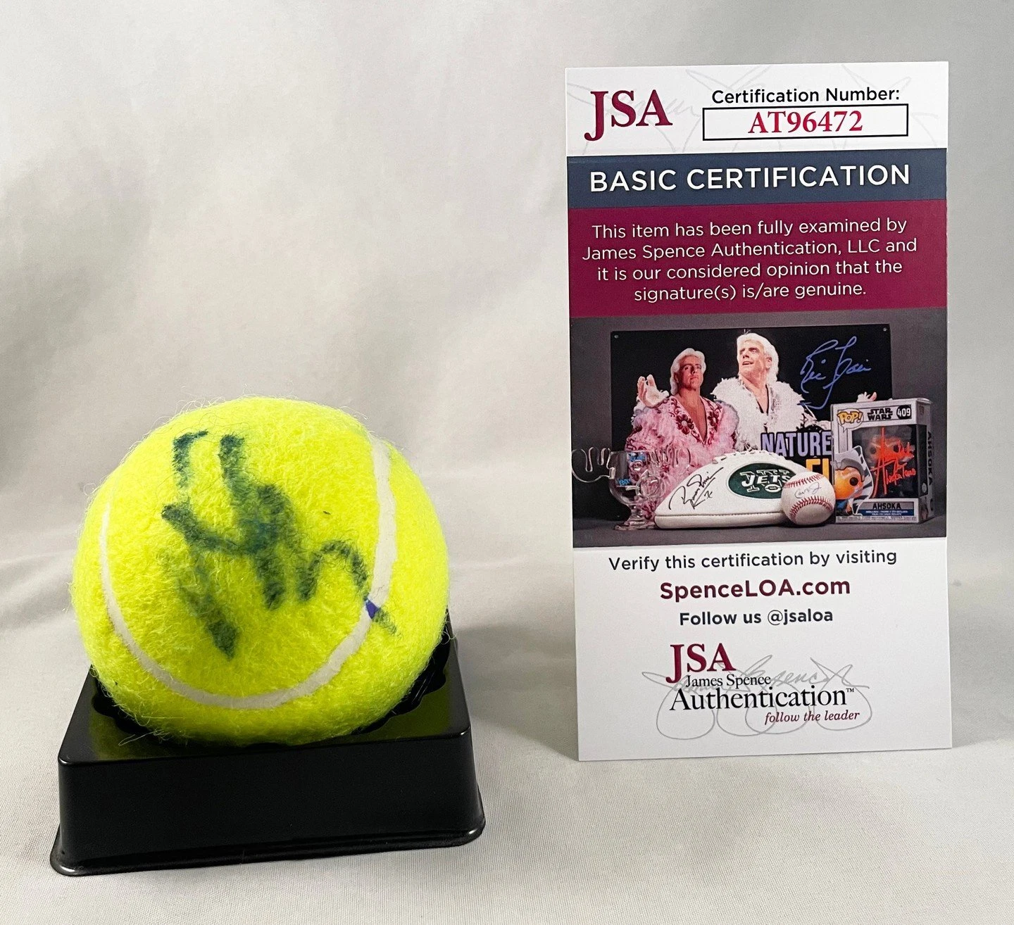 Holger Rune Signed Tennis Ball JSA COA