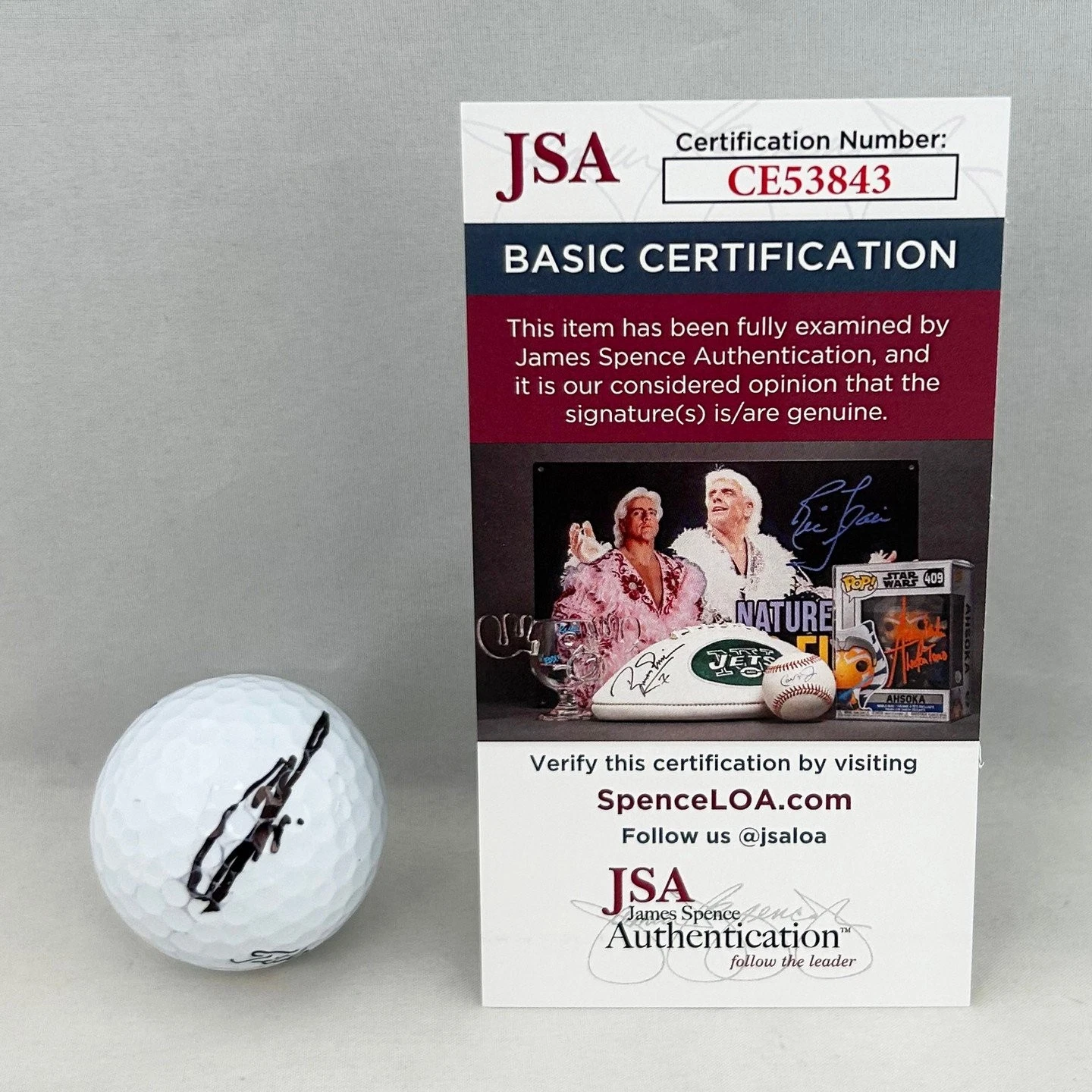 Sung Jae Im Signed Golf Ball JSA 1 COA