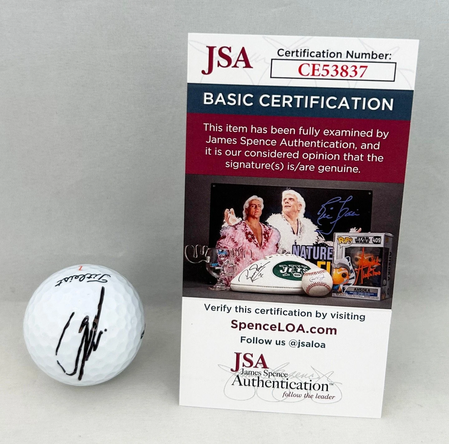 Sung Jae Im Signed Golf Ball JSA COA