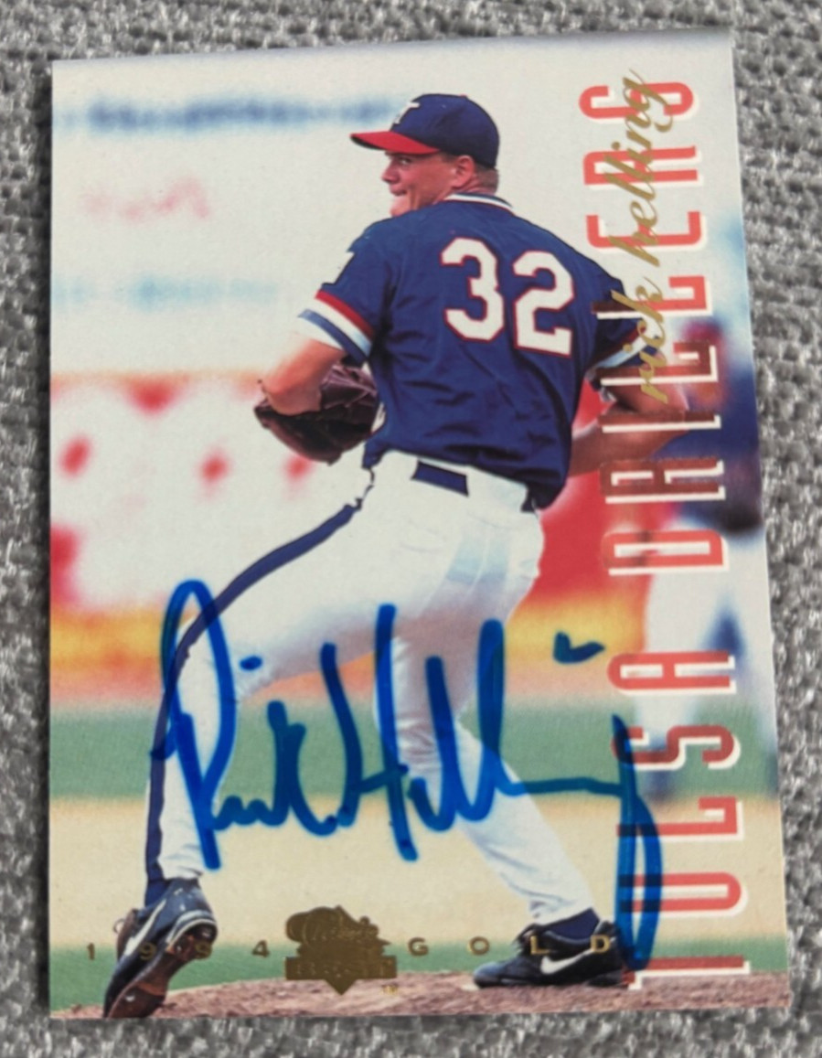 1994 Classic Best Gold #181 Rick Helling signed autographed Tulsa Drillers Card