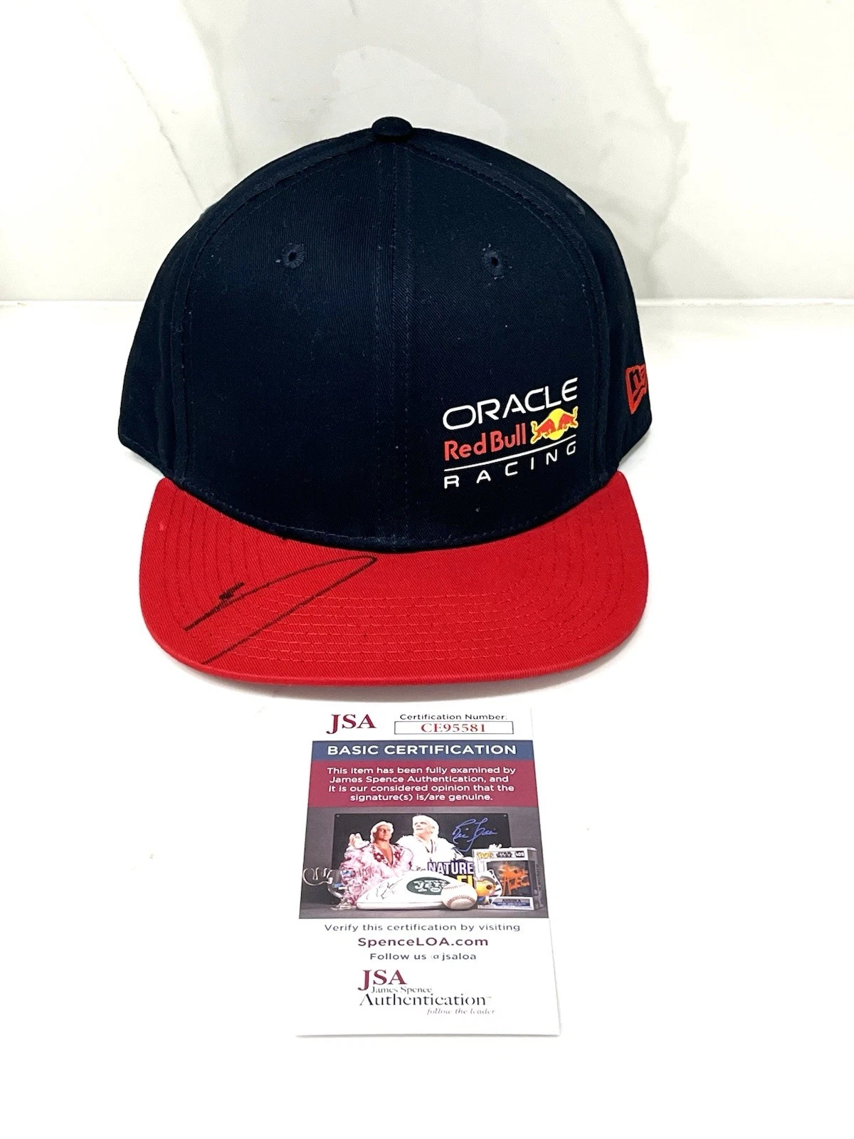 Yuki Tsunoda Hand Signed Red Bull Racing F1 Formula 1 Hat JSA Cert #1