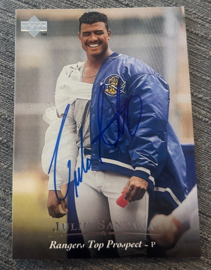 1995 Upper Deck Minor League #211 Julio Santana signed autographed card