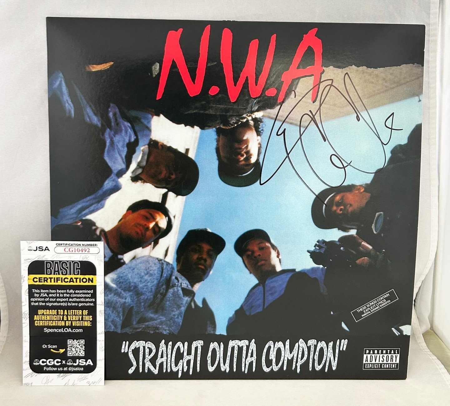 Ice Cube Signed Vinyl LP Album JSA 1 COA