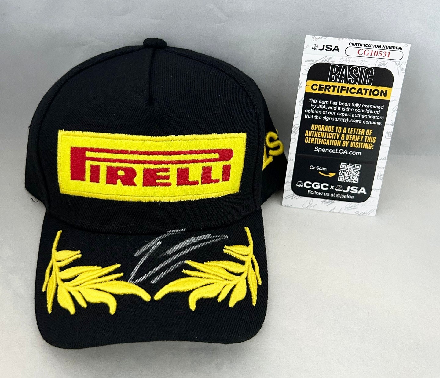 Esteban Ocon Signed Hat Haas Pirelli F1 Formula 1 JSA 2 COA