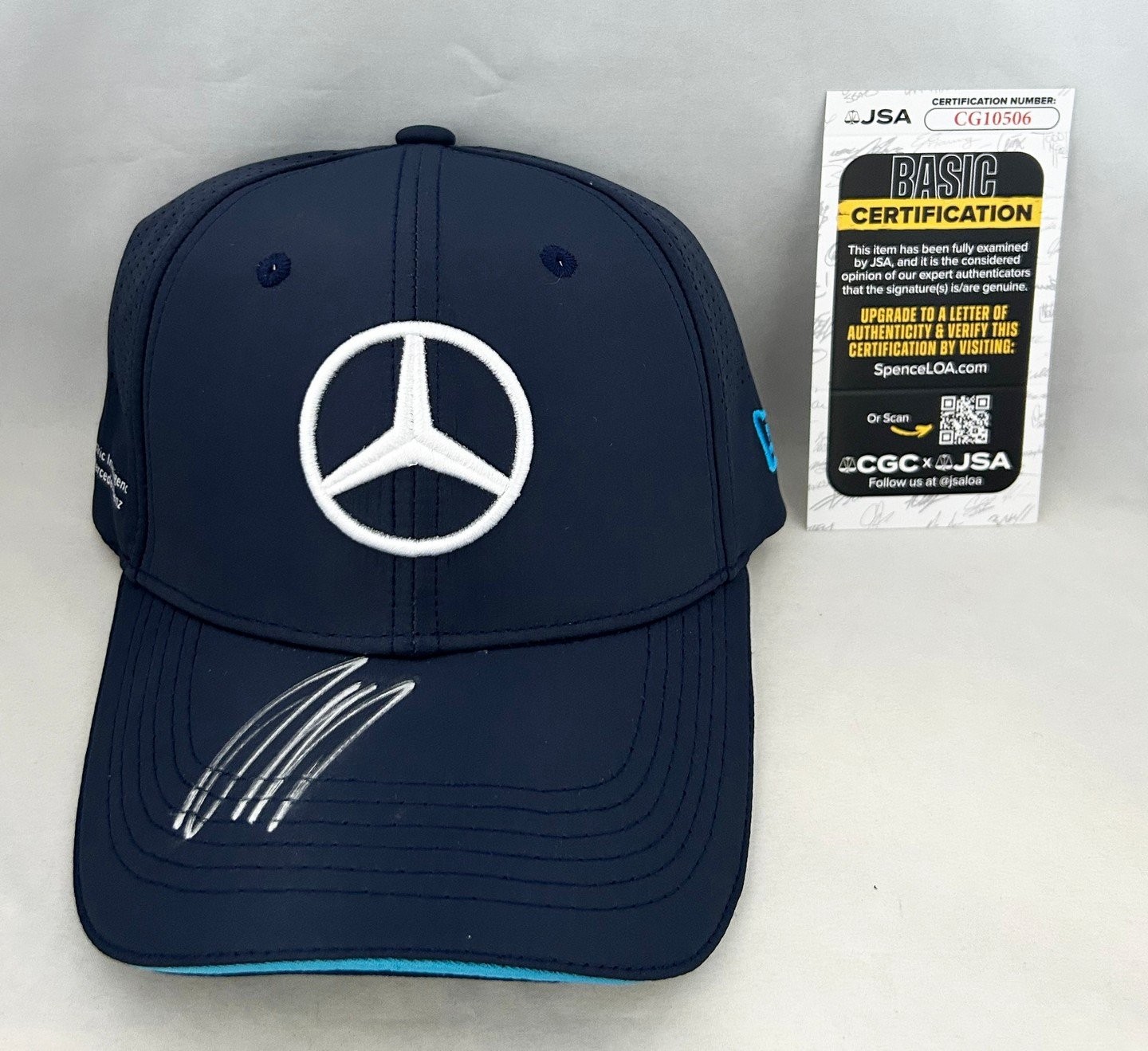 Andrea Kimi Antonelli Signed Hat Mercedes F1 Formula 1 JSA 2 COA