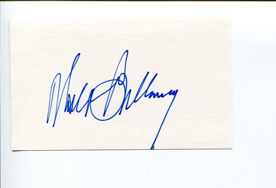 Walt Bellamy NY New York Knicks US 1960 Olympic Gold Medal HOF Signed Autograph