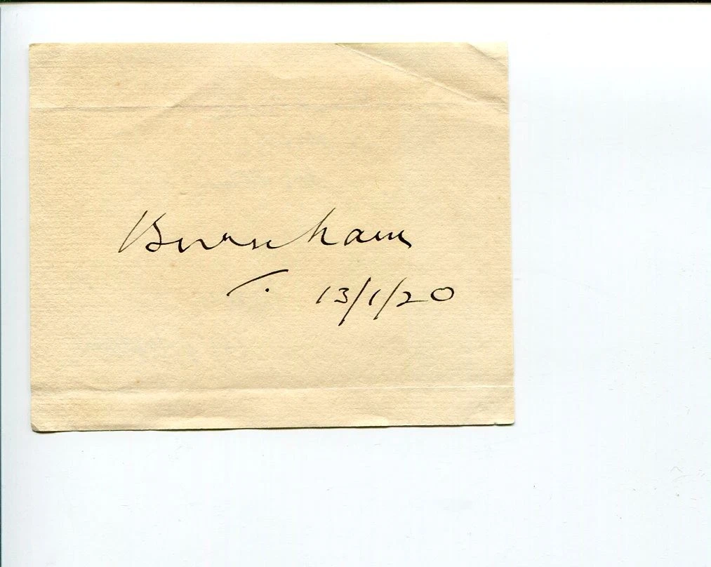 Harry Levy Lawson Daily Telegraph 1st Viscount Burnham MP Signed Autograph